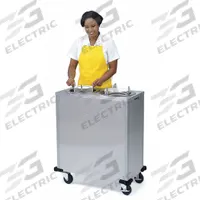 LAKESIDE Plate Dispenser Cart: Heated, 9 3/4 in Plate Size, 39 1/8 in Overall Ht, NSF Certified (MPN 927). Key specifications — Manufacturer Part Number: 927; NSF Certified: Yes; Caster Type: (1) Swivel; Material: Stainless Steel; Color: Silver; Product Type: Plate Dispenser; Brand: LAKESIDE.