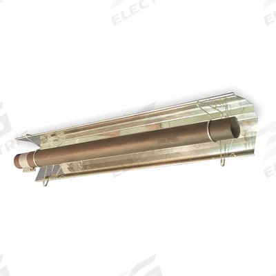 Dayton Tube/Reflector Extension: Compatible with Dayton Infrared Tube Heaters - Assembly Components for Gas Wall & Ceiling Heaters