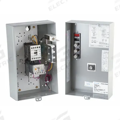 EATON Magnetic Motor Starter: Non-Reversing, 3 Poles, Electronic Protection, 32 A - Enclosed, Non-Reversing Starters with Electronic Overloads