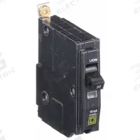 SQUARE D Miniature Circuit Breaker: 30 A, 120/240V AC, Single Phase, 10kA at 120/240V AC, 1 Poles (MPN QOB130HID). Key specifications — Phase: Single; Amps: 30 A; AC Voltage Rating: 120/240V AC; Max. AIR Rating: 10kA at 120/240V AC; For Use With: Square D NQOD Panelboards; Brand: SQUARE D.