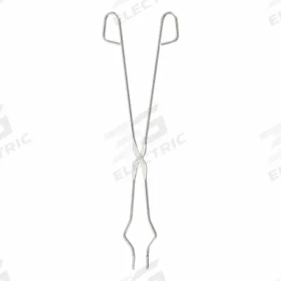 APPROVED VENDOR Crucible Tongs: 20 in Overall Lg, Stainless Steel, Uncoated, 1 in Tip Lg - Tongs for Crucibles