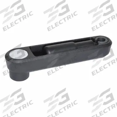 JW WINCO Crank Handle: Aluminum w/ Fold Away Plastic Grip, 5/8 in Bore Dia - Crank Handles with Recessed Folding Grip