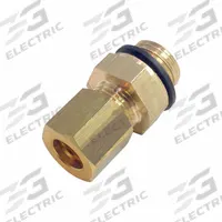 LEGRIS Compression Fitting Coupling: 8 mm OD x 4 mm OD Fitting Size, Metric x Compression, Brass (MPN 0101 04 56). Key specifications — Brand: LEGRIS.