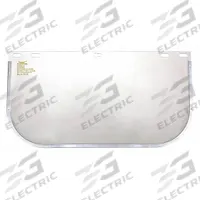 CONDOR Face Shield Visor: 15 1/2 in Overall Wd, 8 in Overall Ht, 1.5 mm Overall Thick, Clear (MPN 2AUB8). Key specifications — Material: Polycarbonate; Brand: CONDOR; Compatible Grainger Part Number: 2AAV4.