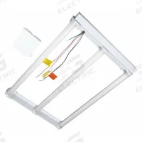 LITETRONICS LED Magnetic Retrofit Kit: 2 ft Lg, 1 ft Wd, 3,140 lm_3,925 lm_4,700 lm, 3500K, 30 W (MPN RFM3T235A). Key specifications — Voltage: 120/277V AC; Brand: LITETRONICS; Dimmable: Yes; LED Replacement For: T8 U-Bend; Color Temperature: 3500K.