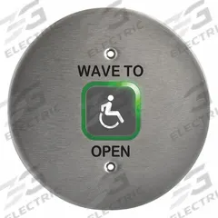 BEA Wave to Open Touchplate: 6 in Ht, 6 in Wd (MPN 10MS41-RA). Key specifications — Product Type: Wave to Open Touchplate; Brand: BEA.