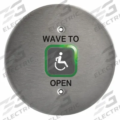 BEA Wave to Open Touchplate: 6 in Ht - Wave-to-Open Exit Devices
