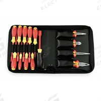 WIHA Insulated Tool Kit: Insulated, 14 Total Pcs, Drivers and Bits/Pliers, Tool Case (MPN 32192). Key specifications — attr541600: (1) Diagonal-Cutting Pliers; attr541603: None; attr541599: None; attr541604: None; attr541515: WIHA; attr548994: (5) Nut Drivers.