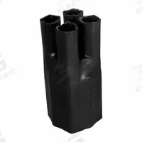 ELECTRIDUCT Heat Shrink Breakout Boots: 10 Pk, 1.57 in I.D. Before Shrinking, 3.9 in Lg, Black (MPN HSB-4-1.5-10PK). Key specifications — Brand: ELECTRIDUCT; Color: Black; _Pack Size: 10.
