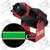 LASERGLOW TECHNOLOGIES Fixed Image Projector: Projector, Lens and Image Template, Green/Yellow (MPN HSV3H059X). Key specifications — Brand: LASERGLOW TECHNOLOGIES; Includes: Power Supply; Laser Color: Green; Watts: 300 W; Legend/Background Color: Green Path with Yellow Border; Manufacturer Part Number: HSV3H059X; Product Type: Projector, Lens and Image Template.