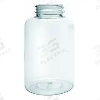 QORPAK Packer Bottle: PET, 500 mL, 16.9 fl oz, Colorless, 45-400 mm, No Closure, No Closure (MPN PLA-06570). Key specifications — Brand: QORPAK; Graduated: No; Body Color: Colorless.