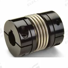 RULAND MANUFACTURING Bellows Coupling: 1 1/2 in Bore Dia 1, 1 in Bore Dia 2, 10,000 RPM Max Speed (MPN BCK50-24-16-A). Key specifications — attr666189: Yes; attr666180: Stainless Steel; attr85397: RULAND MANUFACTURING; attr666234: Inch; attr923681: Different Bore Dimensions.