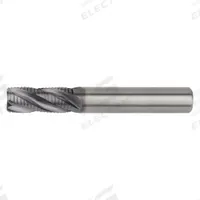 WIDIA HANITA Roughing End Mill: Carbide, AlTiN Coated, 3 Flute, 16 mm Mill Dia, 32 mm LOC, 92 mm OAL (MPN 497616006T)
