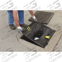 EAGLE Catch Basin Insert: Debris/Oil/Sediment, 28 in L x 16 in W x 16 in H, 500 gpm Max. Flow Rate (MPN T8702B). Key specifications — Substances Filtered: Debris; Brand: EAGLE.