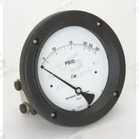 MIDWEST INSTRUMENT Differential Pressure Gauge: Back, 1/4 in NPT Female, ±3-2-3% Gauge Accuracy, 140 (MPN 140-SC-00-OO-30P). Key specifications — Sensor Type: Diaphragm; Series: 140; Housing Material: 316 Stainless Steel; Certificate of Calibration: Not Included; Gauge Accuracy: ±3-2-3%.