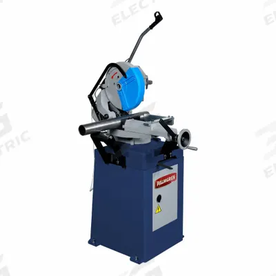 PALMGREN Cold Saw: Manual, 14 in Blade Dia. - English, 356 mm Blade Dia. - Metric - Low Speed Cold Saws