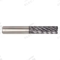 WIDIA HANITA Square End Mill: Carbide, AlTiN Coated, 7 Flute, 3/4" Mill Dia, 1-3/4" LOC, 4" OAL (MPN 7V0E19007ST)