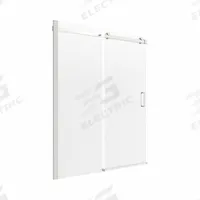 FOREMOST Tub and Shower Door: 58 7/8 in Min. Door Wd, 60 in Max. Door Wd, 60 in Overall Ht (MPN LGRLSC6060-CL-BN). Key specifications — Brand: FOREMOST; Door Frame Finish: Brushed Nickel.