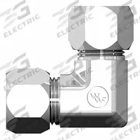 WEATHERHEAD Compression Fitting Elbow: 5/8 in OD x 5/8 in OD Size, 7/8-14 x 7/8-14 Thread Size (MPN 7505X10X10). Key specifications — Brand: WEATHERHEAD; Series: Ermeto Flareless.