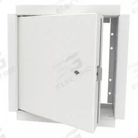 BABCOCK-DAVIS Access Door: 30 in Ht, 20 in Wd, Concealed Hinge, Drywall Bead Flange, Steel, White (MPN BIWK2030). Key specifications — Brand: BABCOCK-DAVIS; Hinge Type: Concealed; Metal Material Gauge: 20 ga (Door); Mounting Location: Ceiling; Flange Type: Drywall Bead; Material: Steel.
