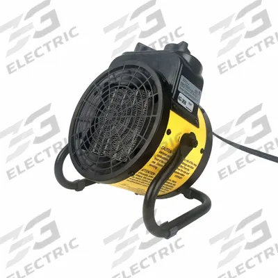 FOSTORIA Portable Electric Salamander Heater: 1,500 W Watt Output, 5-15P - Portable Standard Electric Jobsite & Garage Heaters
