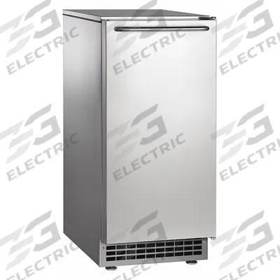 ICE-O-MATIC Ice Machine: Nugget, 85 lb Ice per Day, Air Cooled, 33 3/8 in Ht, 14 7/8 in Wd - Undercounter Ice Machines