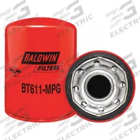 BALDWIN FILTERS Oil Filter: BT611-MPG, 1 1/4"-11 Thread Size, 6 5/16 in Overall Ht, Oil, Sullair. Key specifications — Baldwin Interchange: BT611-MPG; Brand: BALDWIN FILTERS; Compatible Vehicle Make: Sullair; Includes: Integral Post Seal; Media Material: Cellulose.