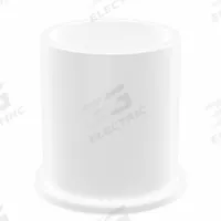 OILITE Flanged Sleeve Bearing: PTFE, 1 1/2 in Bore, 1 3/4 in OD, 2 in Overall Lg, 2 in Flange Dia (MPN VF-2428-16B). Key specifications — Brand: OILITE; Color: White.