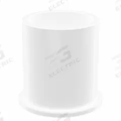 OILITE Flanged Sleeve Bearing: PTFE, 1 1/2 in Bore, 1 3/4 in OD, 2 in Overall Lg, 2 in Flange Dia (MPN VF-2428-16B). Key specifications — Brand: OILITE; Color: White.