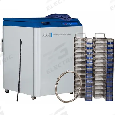 AMERICAN BIOTECH SUPPLY Cryogenic Storage System: 365 L Capacity, 17 in Overall Dia - Cryogenic Storage Systems