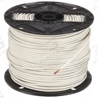 Building Wire: Copper, 10 AWG, 1 Conductors, Stranded, White, 500 ft Lg, THHN (MPN 22974001). Key specifications — Voltage: 600 V; Brand: SOUTHWIRE.