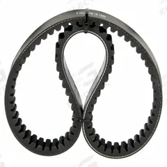 DAYTON Cogged V-Belt: 2428V345, 35.3 in Outside Lg, 1 1/2 in Top Wd, 28° Groove Angle (MPN 3HEW9)