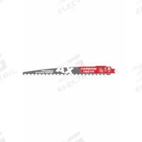 MILWAUKEE Reciprocating Saw Blade: 3 Teeth per Inch, 9 in Blade Lg, 0.05 in Blade Thick, Carbide (MPN 48-00-5232). Key specifications — attr1109198: 3; attr1109200: Rigid for Straight Cuts; attr1109201: Curved; attr1109209: MILWAUKEE.