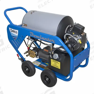 DELCO Electric Pressure Washer: Cart, 230 V – Three-Phase, 2,000 psi, 10 gpm - Cold Water Pressure Washers