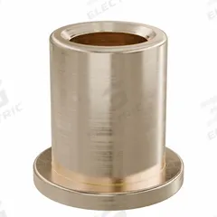 Flanged Sleeve Bearing: Bronze, SAE 841, 1/4 in Bore, 3/8 in OD, 1/2 in Lg, -35°F to 300°F, 10 PK (MPN FF312-02B). Key specifications — System of Measurement: Inch; Material Grade: SAE 841; Flange Type: Flanged; Brand: OILITE.