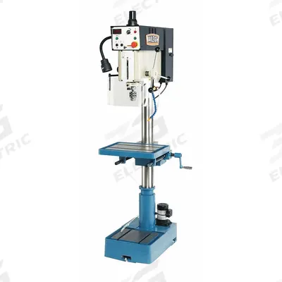 BAILEIGH INDUSTRIAL Floor Drill Press: Belt Drive, Variable Speed, 150 RPM – 3,000 RPM - Floor Stand Drill Presses with Manual Downfeed