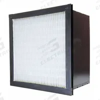 GRAINGER Minipleat Air Filter: 20 in x 20 in x 12 in, Fiberglass, Plastic, No Header, MERV 14 (MPN 20HN64). Key specifications — Brand: GRAINGER; Frame or Header Material: Plastic; Media Material: Fiberglass.