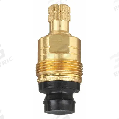 KISSLER Stem: For American Std AB1953 Series, Use with Cold Water, Brass, Rough Brass - Compression Faucet Cartridges