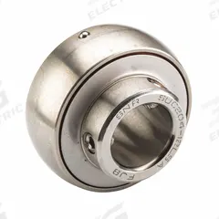 NTN Insert Bearing: SUC206-20FG1, 1 1/4 in Bore, 2 7/16 in OD, 0.748 in Outer Ring Wd, Set Screws. Key specifications — System of Measurement: Inch; Manufacturer Part Number: SUC206-20FG1; Brand: NTN; Bearing Insert Type: Radial/Deep Groove Ball; Closure: Double Sealed; Bearing Industry Number: SUC206-20FG1.