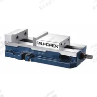 PALMGREN Machine Vise: 4 in Jaw Face Wd, 6 in Max Jaw Opening, 1 3/8 in Throat Dp, Smooth Face (MPN 9625927). Key specifications — Brand: PALMGREN.
