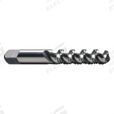 CHICAGO-LATROBE Spiral Flute Tap: 1/4"-20 UNC, H11 / 1B, 3 Flute, Semi-Bottoming Chamfer (MPN 313580) - Oversized Spiral-Flute Taps