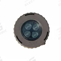 LED In-Ground Light: 460 lm, 3000K, 7 W, 12V AC, NEMA 4x4, Bronze (MPN IUL516-HLED7NFW). Key specifications — attr1206403: 12V AC; attr1206406: Bronze; attr1206415: NEMA 4x4; attr1206396: 3000K.