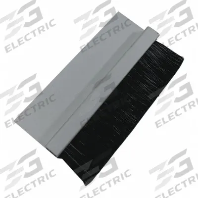 AMERICAN GARAGE DOOR SUPPLY Brush Seal: Straight, Polypropylene, 1 in Brush Lg - Material Handling