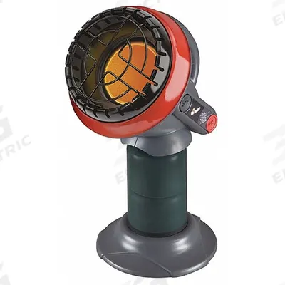 MR. HEATER Portable Gas Tabletop Heater: 3,800 BtuH Heating Capacity Output - Portable Gas Table-Top Heaters