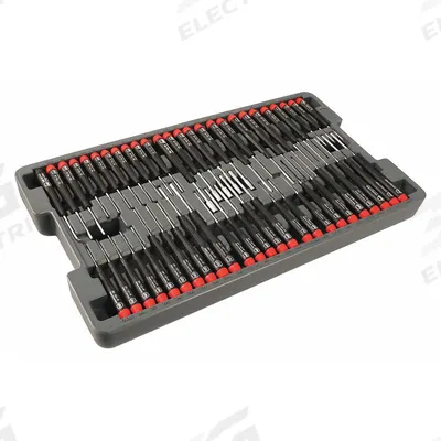 WIHA General Purpose Screwdriver Set: 21 or More Pieces, 51 Pieces, 6 in_5 1/2 in Overall Lg - Precision Screwdriver Sets