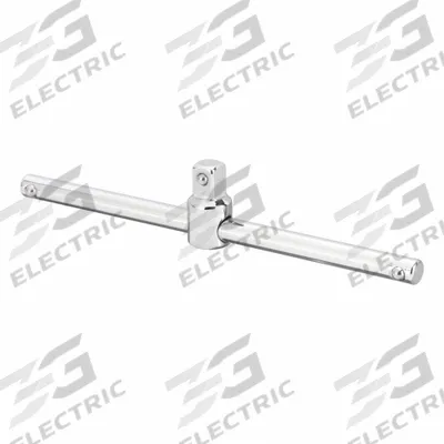 PROTO Sliding Bar: 1/4 in Drive, 4 1/2 in Lg, Smooth Grip, Alloy Steel - Sliding T-Style Breaker Bars