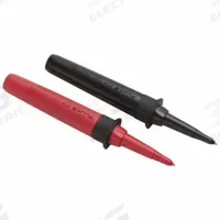 FLUKE Test Probe: CAT III 1000V/CAT IV 600V, Std Probe, 7 in Lg, Black/Red, 1,000 V Max Volt (MPN FTP-1). Key specifications — Color: Black/Red; Brand: FLUKE.