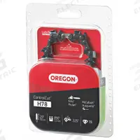 OREGON Chainsaw Chain: 20 in Compatible Bar Lg, 0.325 in, 0.05 in Gauge, 78 Links, 3/16 in File Size (MPN H78). Key specifications — attr977596: OREGON; attr977598: John Deere; attr977603: 0.325 in.