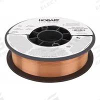 HOBART MIG Welding Wire: Carbon Steel, ER70S-6, 0.025 in, 11 lb, Plastic Spool (MPN 6ETL3). Key specifications — Brand: HOBART; Spool Type: Plastic Spool; Tensile Strength (As Welded) (Merch): 70 ksi; Yield Strength (As Welded) (Merch): 58 ksi.