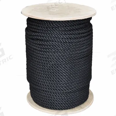 ALL GEAR General Purpose Utility Rope: Twisted, 1/2 in Dia, 790 lb Working Load Limit - Shock-Absorbing Rope